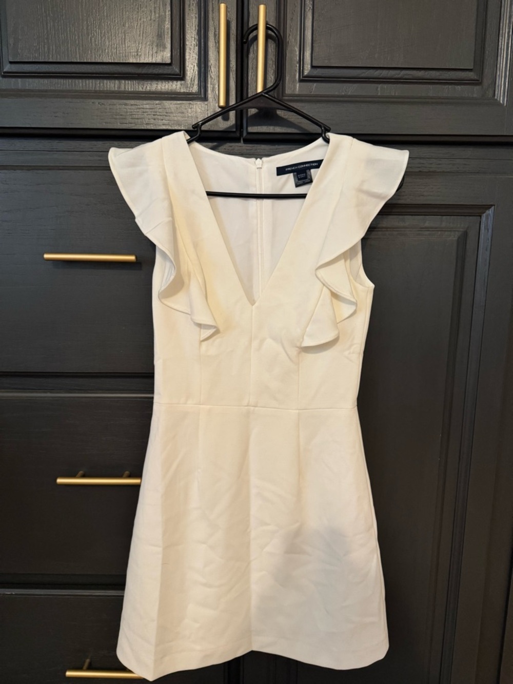 White French connection dress - size 2 - Picture 4 of 6